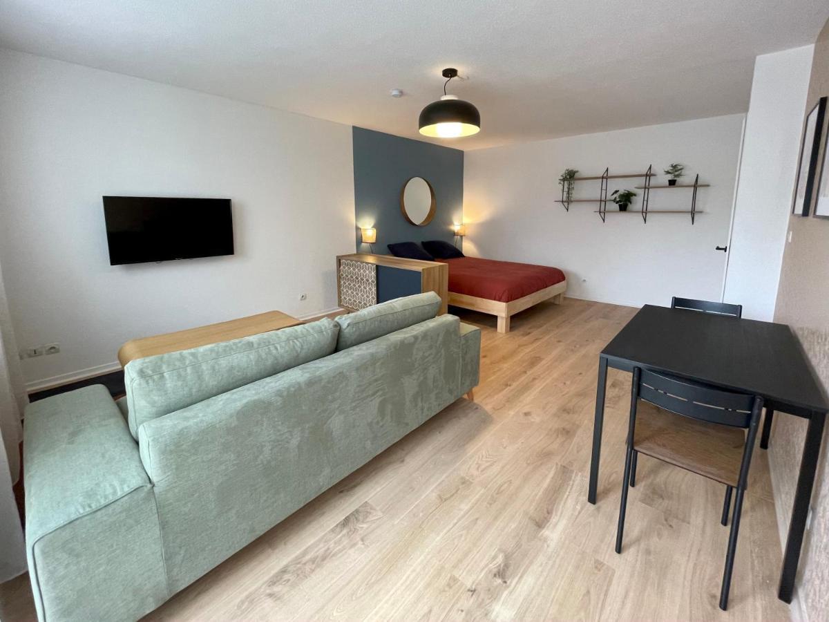 Grand Studio Joli Coeur - Calme Cosy Lumineux + Parking Nancy Exterior foto
