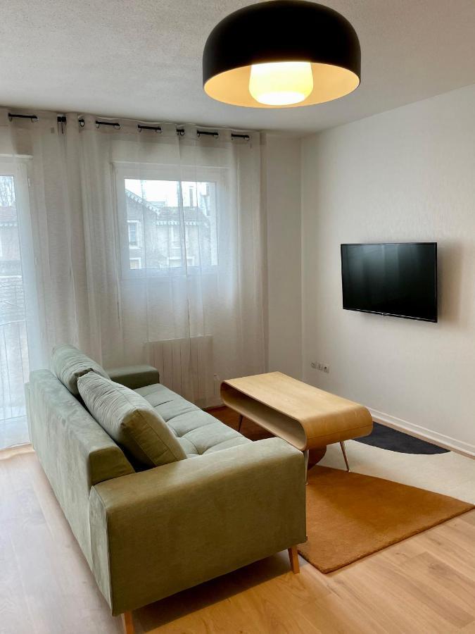 Grand Studio Joli Coeur - Calme Cosy Lumineux + Parking Nancy Exterior foto